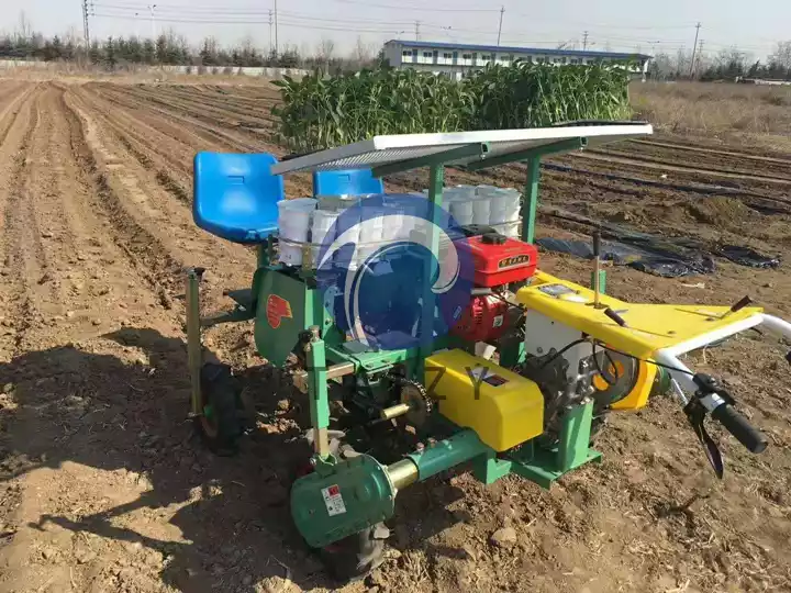 2 row wheeled self-propelled transplanter
