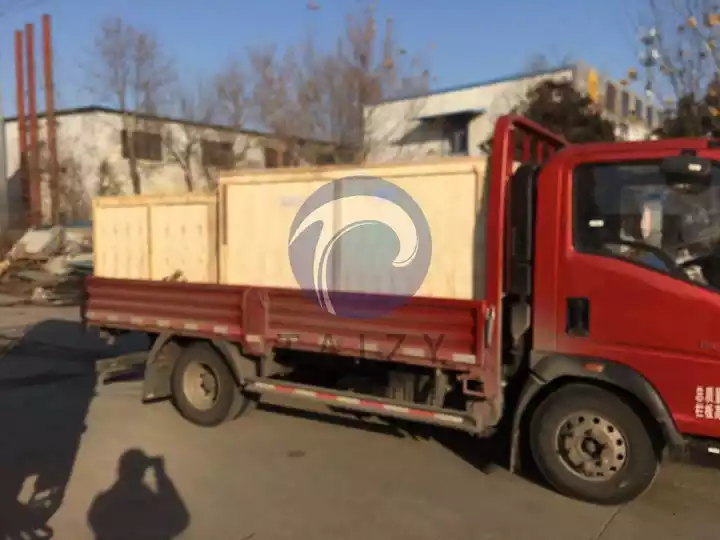 sitio de carga de la máquina de trasplante