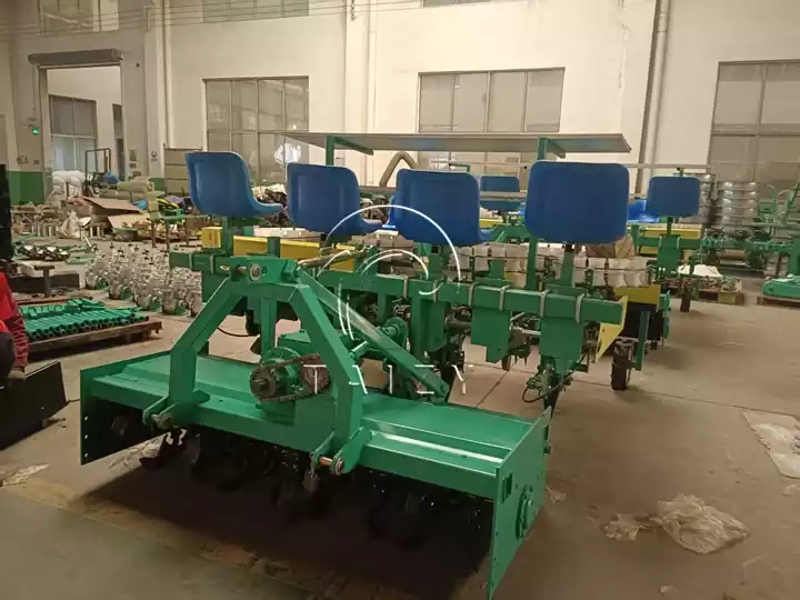 nursery seedling transplanter machine