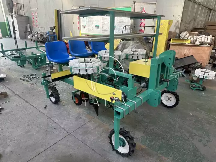 tractor‑mounted transplanter