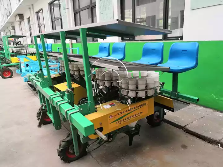 4-row tractor pulled transplanter