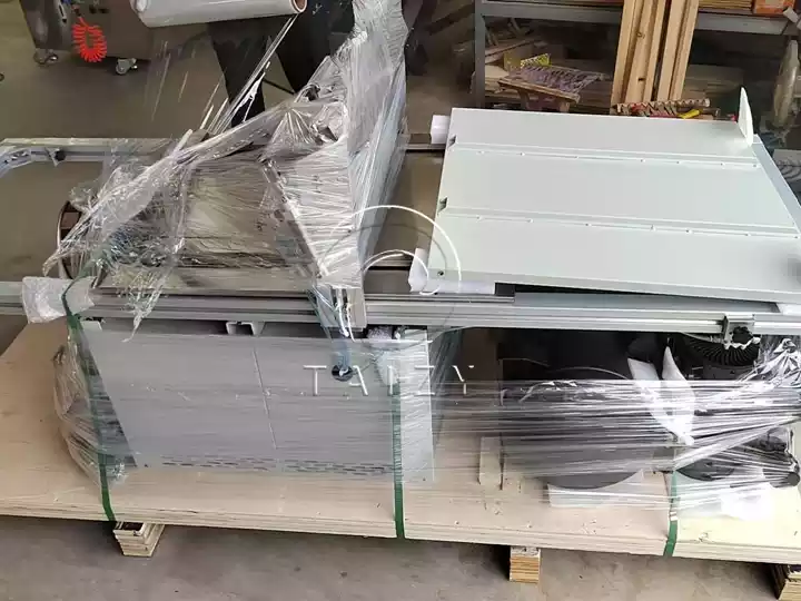 nursery tray seeding machine packed for export